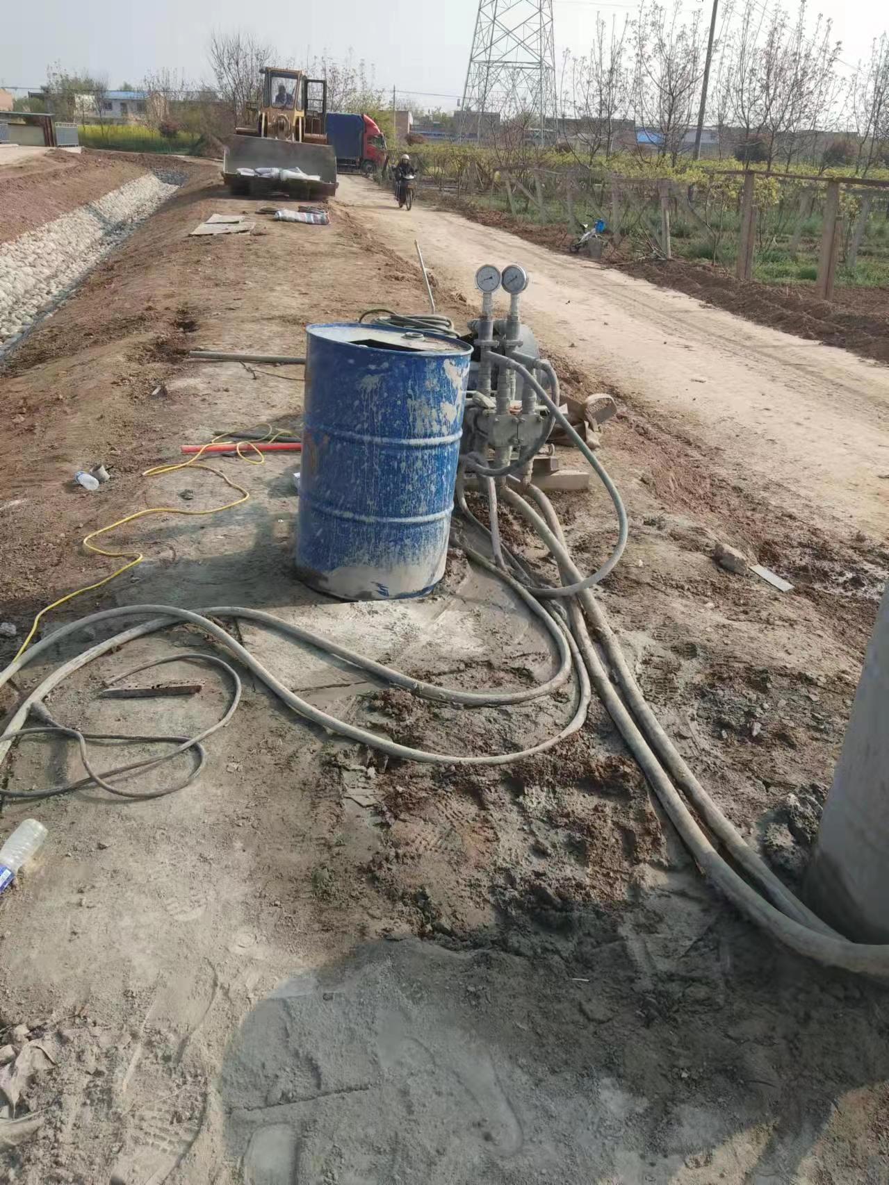 干驿镇顶管注浆