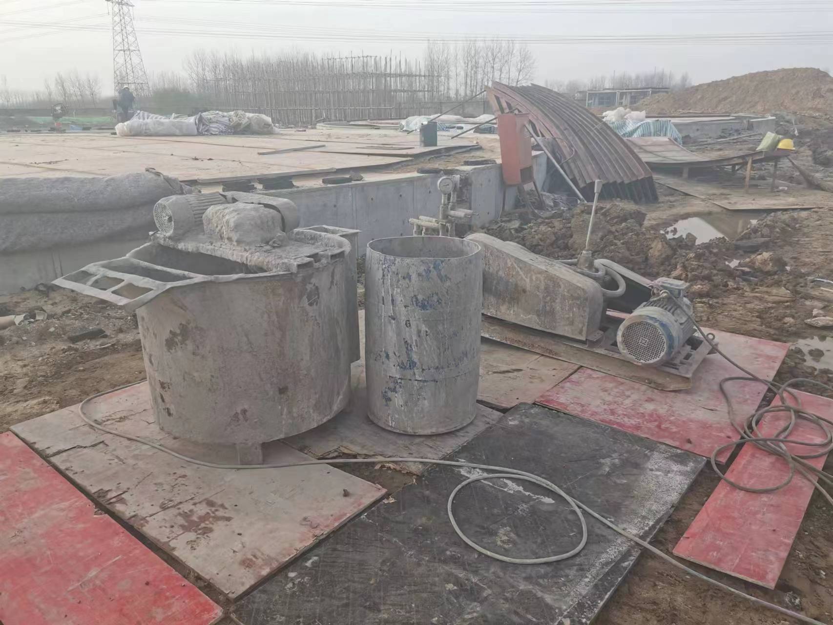 干驿镇回填土注浆